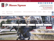 Tablet Screenshot of homesinkansascity.com